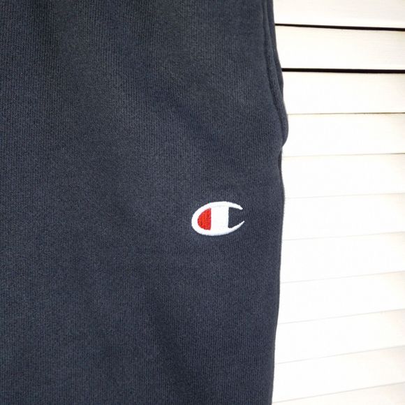 Champion Sweatpants Womens Small Black Reverse Weave Pull On Joggers Honduras - Picture 4 of 11